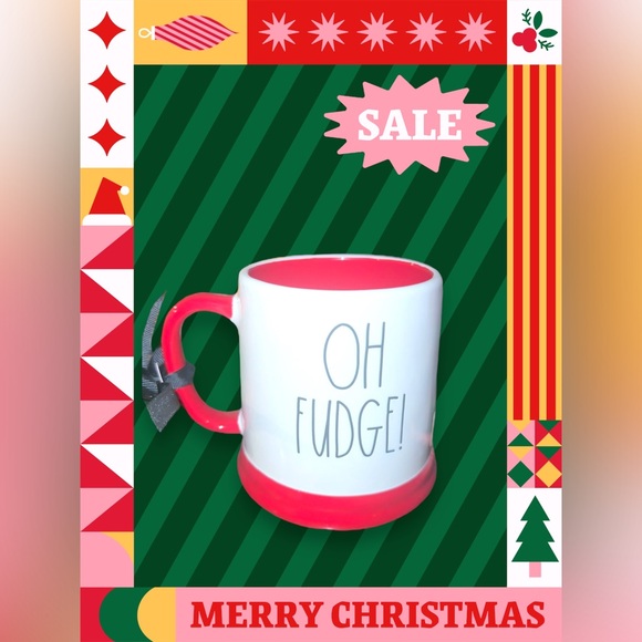 A Christmas Story Oh Fudge Rae Dunn Mug - Picture 2 of 4